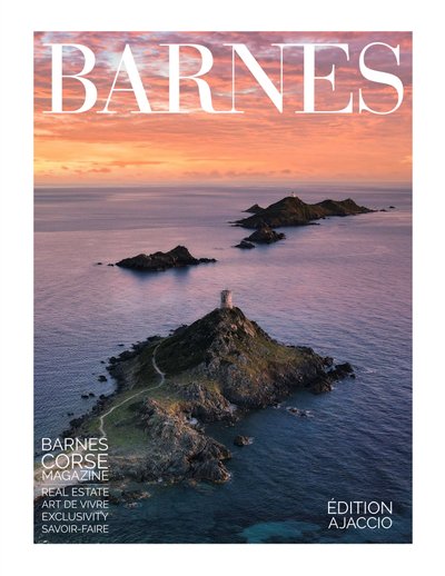 Couverture du magazine BARNES, édition Corse.
